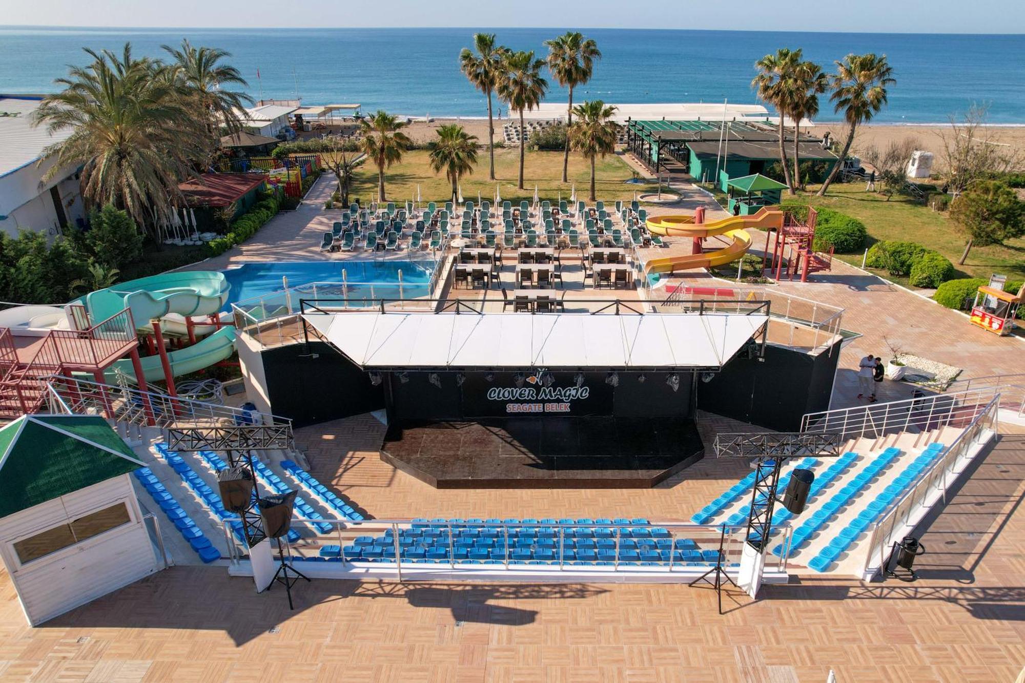 Hotel Clover Magic Seagate Belek Antalia Esterno foto